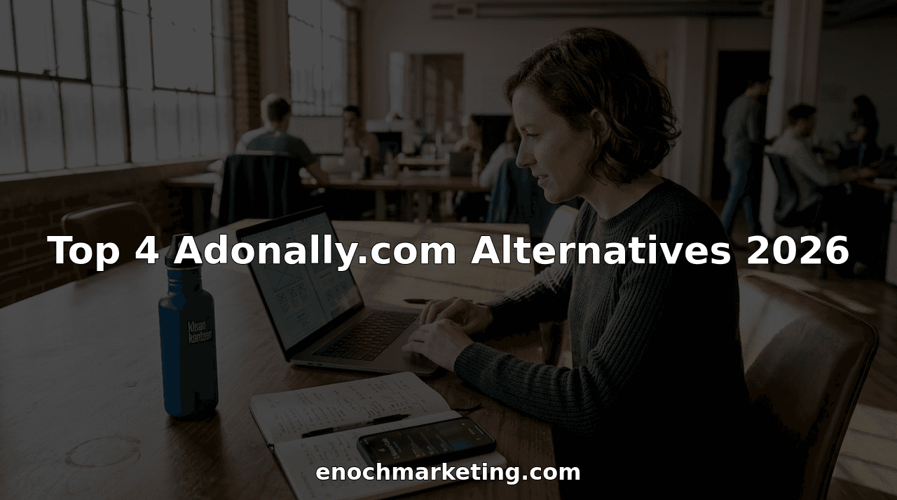 Top 4 Adonally.com Alternatives 2026